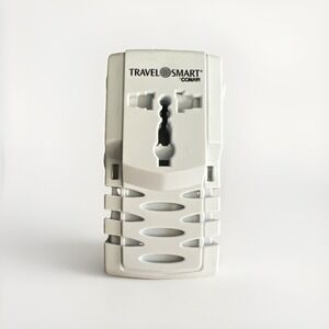 Travel Smart  Conair All-In-One Adapter and Converter Combo Unit  TS253ADN White